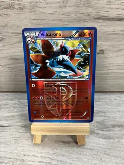 Volcarona 13/101 Pokemon Card Black & White Plasma Blast Rare Reverse Holo - Image 1