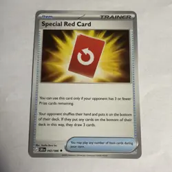 Special Red Card 082/086 ME04: Chaos Rising Uncommon Regular - Image 1