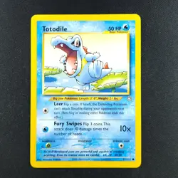 Totodile 81/111 - Neo Genesis - Pokemon Card - Image 3