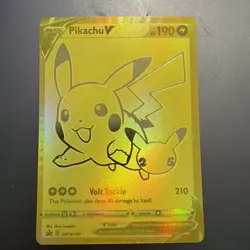 Pokemon Cards Pikachu V SWSH145 Sword & Shield Promo Holo Promo NM - Image 1