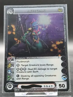 Chaotic Card : Aer'dak Rise Of The Oligarch First Edition Rare creature - Image 1
