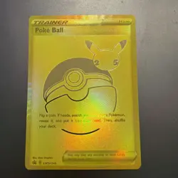 Pokemon TCG Poke Ball Holo Promo Card SWSH146 - Image 1