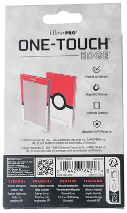 Ultra PRO One Touch Edge Pokemon Poke Ball Card Holder Magnetic Storage Case - Image 3