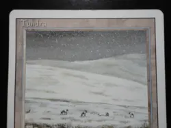 Tundra Revised Dual Land LP Lightly Played MTG Magic the Gathering - Image 3