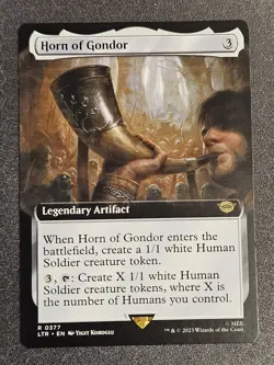 Horn of Gondor (Extended Art) Universes Beyond: the Lord of the Rings: Tales of - Image 1