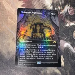 Chthonian Nightmare X1 Mtg Modern Horizons 3 Nm Foil Borderless - Image 1