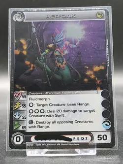 Chaotic Card : Aer'dak Rise Of The Oligarch First Edition Rare creature - Image 1