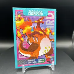 Gigamax Charizard HOLO FOIL Pokemon Peru Pokedex - Image 1