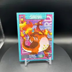 Gigamax Charizard HOLO FOIL Pokemon Peru Pokedex - Image 4