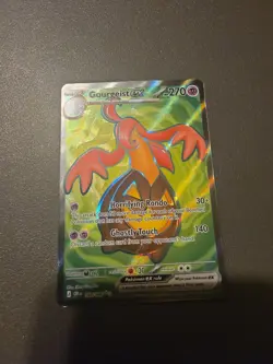 Pokemon TCG Gourgeist EX 102/86 Chaos Rising Full Art Rare - Image 1
