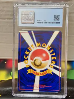 1997 Japanese Pokemon Rocket Gang Dark Alakazam Holo #65 CGC 8.5 - Image 2