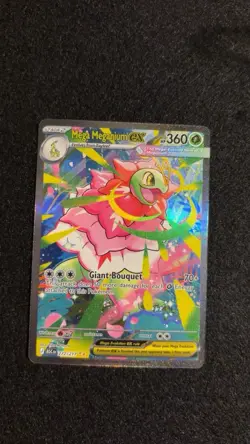 Pokemon Ascended Heroes Mega Meganium EX 272/217 Special Illustration Rare - Image 3