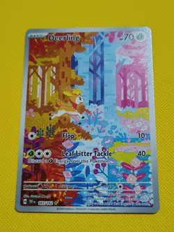 Deerling 165/162 SV05: Temporal Forces Holo Illustration Rare Pokemon TCG - Image 1