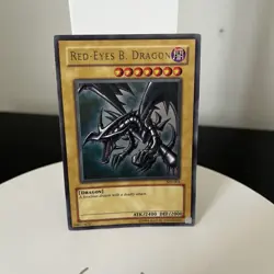 Red-Eyes B. Dragon Sdj-001 Starter Deck Yugioh Card - Image 1