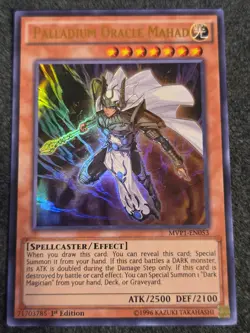 Palladium Oracle Mahad MVP1-EN053 1st Edition - Yu-Gi-Oh! TCG Ultra Rare LP - Image 1