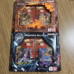 One Piece Card Game Illustration Box Vol 5 and 6 Sealed OP-13, PRB-2 Packs - Image 1