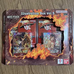 One Piece Card Game Illustration Box Vol 5 and 6 Sealed OP-13, PRB-2 Packs - Image 2
