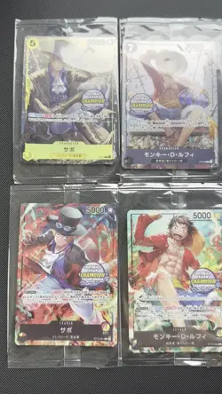 One Piece TCG SEA Exclusive Mini Tin Vol.1 – 3 Brothers Championship Promo Set - Image 2
