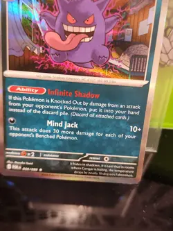 Pokemon Gengar POR Holo Stage 2 130HP 050/088 English TCG Card🔥💥 - Image 4