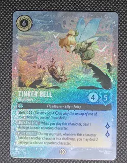 Tinker Bell - Giant Fairy 11 Promo Disney Lorcana Promo Cards Lorcana Holo - Image 1