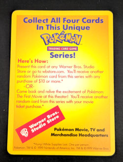Mew #8 Vintage Pokemon Card Black Star Promo Rare - LP - W/ AD Card - Image 5
