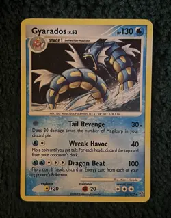 Gyarados 19/100 Holo Rare Pokemon Card TCG Stormfront LP - Image 1