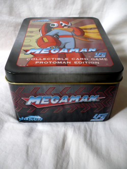 Assorted Megaman Collectible Cards, Protoman Edition Tin, Jasco 2010 and 2013 - Image 2
