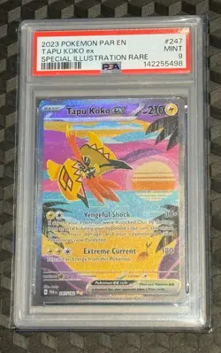 2023 POKEMON TAPU KOKO EX #247 CARD PSA 9 - Image 1