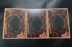 3x Exchange SBC1-ENI16 Secret Rare 1st Edition Yugioh Card Playset NM - Image 2