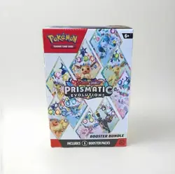 Pokemon TCG Scarlet & Violet Prismatic Evolutions Booster Bundle Box 6 Packs X2 - Image 2