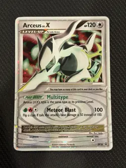 Pokemon TCG Arceus LV.X DP56 Black Star Promo - Image 1