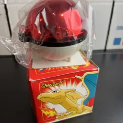 Charizard Pokemon Pokeball 23K Gold Plated Card Burger King SEALED Pokeball - Image 4