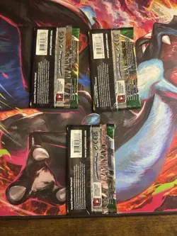 3x Pokemon Evolving Skies Opened Pack Arts Set - Image 5