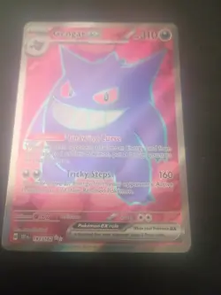 Pokemon TCG: Temporal Forces (193/162): Gengar EX Full Art Ultra Rare (NM) - Image 2