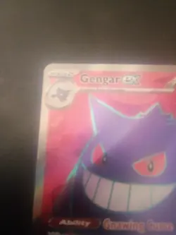 Pokemon TCG: Temporal Forces (193/162): Gengar EX Full Art Ultra Rare (NM) - Image 3