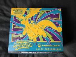 Pokemon TCG Ascended Heroes Elite Trainer Box Pokemon Center Exlusive Sealed - Image 1