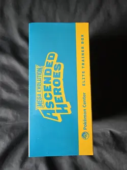Pokemon TCG Ascended Heroes Elite Trainer Box Pokemon Center Exlusive Sealed - Image 5