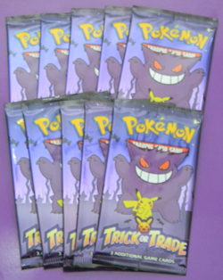 POKEMON 2022 TRICK OR TRADE HALLOWEEN PACK (SET OF 10 PACKS) NEW SEALED - Image 1