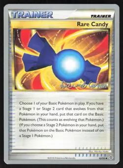 Rare Candy 82/95 Uncommon HGSS Unleashed Pokemon Lightly Played - Image 1