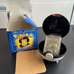 Pokemon Pikachu 1999 Burger King 23k Gold Plated Card #25- Pokeball Vintage - Image 1