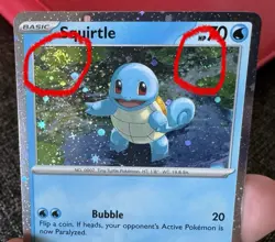 Squirtle - SV Promo 048 (Cosmos Holo) - Pokemon TCG - NM 🌀 Double SWIRL - Image 1