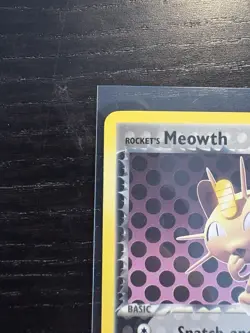 Pokemon Rocket's Meowth 46/109 Team Rocket Returns - Image 4
