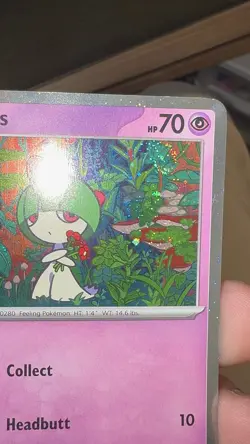 Ralts (Cosmos Holo) 058/132 PROMO Pokemon NM 2X SWIRLS - Image 2
