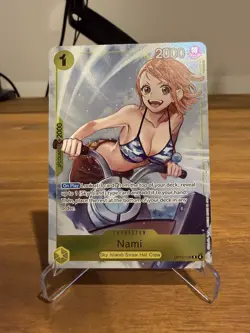 One Piece TCG ENGLISH Nami OP15-108 DASH PACK PROMO Adventure On Kami’s Island - Image 1