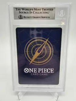 BGS 9 MINT One Piece Monkey.D.Luffy P-041 1st Anniversary Winner Gold Stamp - Image 2
