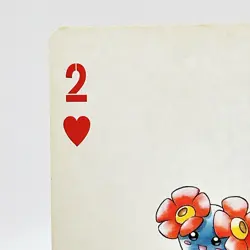 Bellossom Pokemon #182 Playing Card Gold Poker Pichu Nintendo Japanese Vintage - Image 2