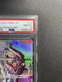 [PSA10] mc08 One Piece Card Sanji Comickomipara Psa10 - Image 3
