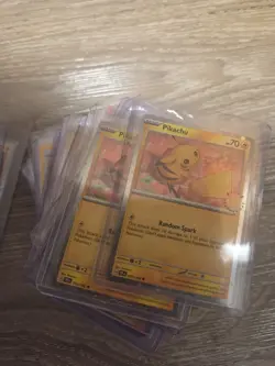 LOT OF (105) Pokemon Pikachu 051/162. Cosmos Holo 2026 Pokemon DAY Promo - Image 3