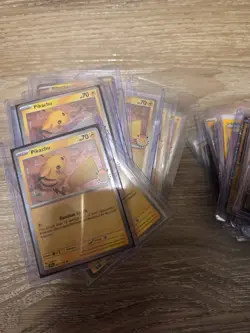 LOT OF (105) Pokemon Pikachu 051/162. Cosmos Holo 2026 Pokemon DAY Promo - Image 5