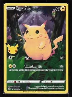 Pikachu Holo Holo Rare Pokemon Celebrations 005/025 LP - Image 1